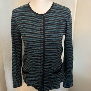 “ANN TAYLOR” Women’s Cardigan Zip-Up Sweater Size Small